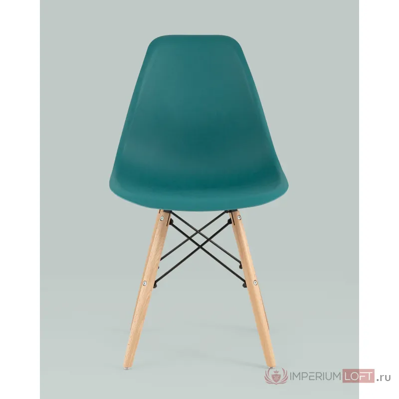 Стул Eames Style DSW темно-бирюзовый x4 (разборный каркас) Stool Group УТ000037611 от ImperiumLoft