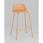 Стул полубарный Mist желтый 4 шт Stool Group УТ000038438
