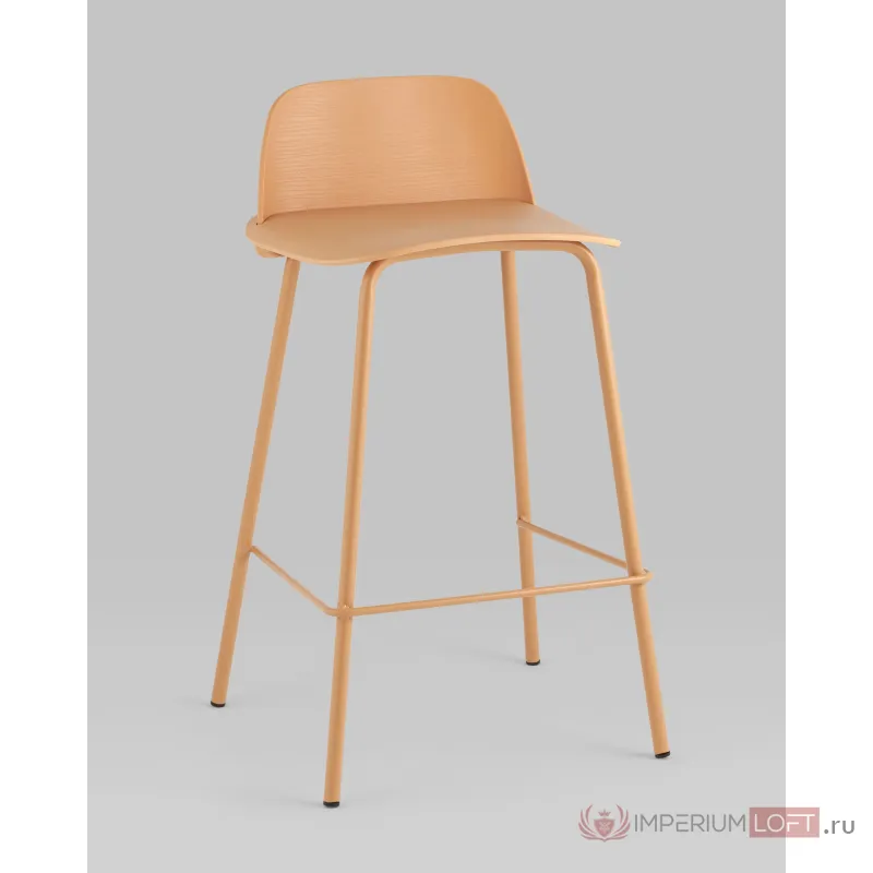 Стул полубарный Mist желтый 4 шт Stool Group УТ000038438 от ImperiumLoft