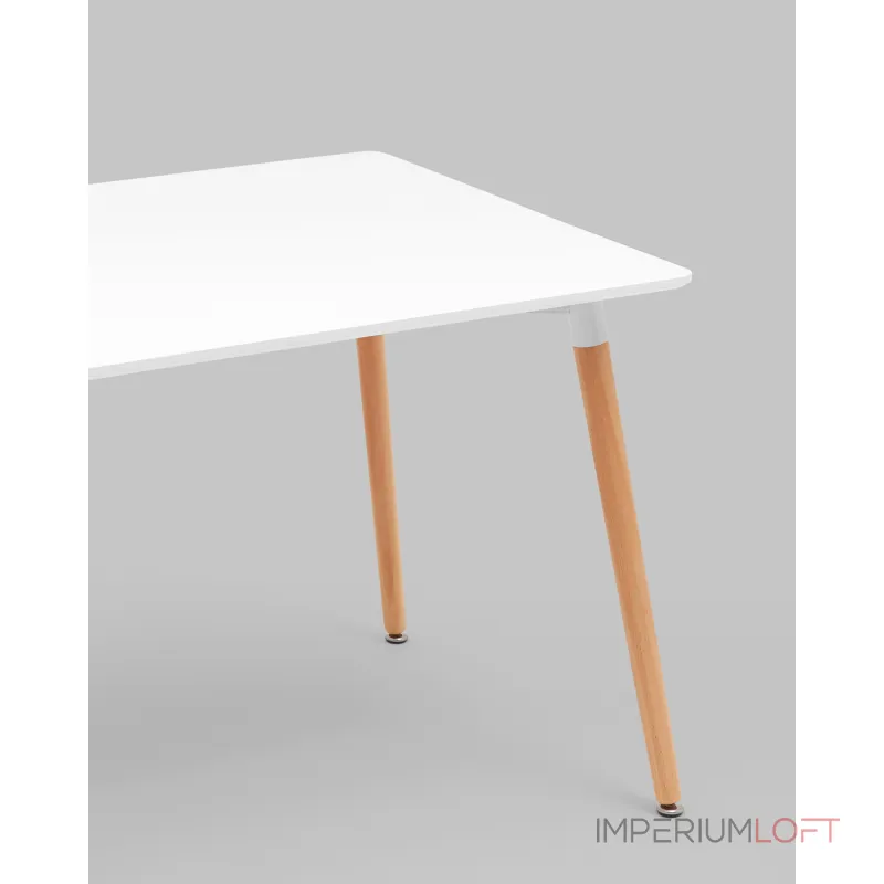 Стол обеденный OSLO 120*80 см белый Stool Group УТ000039321 Стол обеденный OSLO 120*80 см белый Stool Group УТ000039321