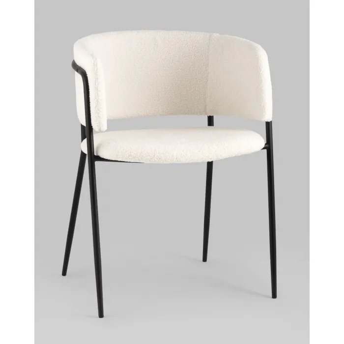 Стул Нэлли букле белый 2 шт. Stool Group УТ000037195 от ImperiumLoft