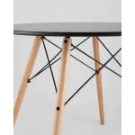 Стол круглый EAMES DSW NEW D80 черный Stool Group УТ000039067