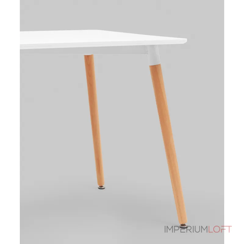 Стол обеденный OSLO 120*80 см белый Stool Group УТ000039321 Стол обеденный OSLO 120*80 см белый Stool Group УТ000039321