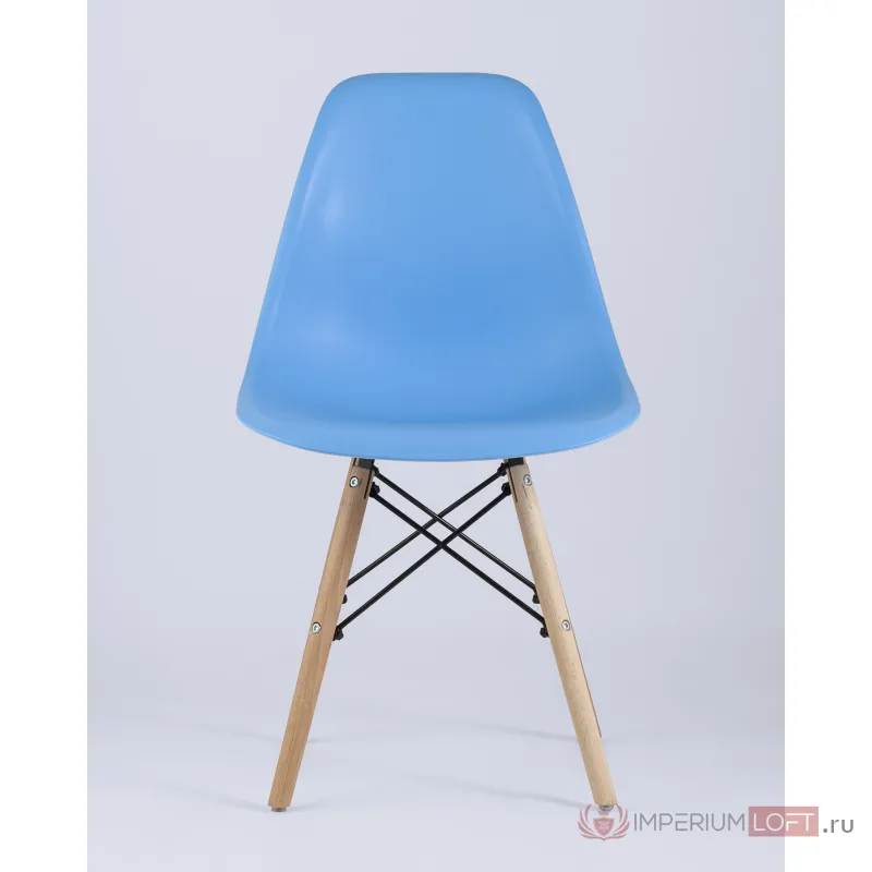 Стул Eames Style DSW голубой x4 (разборный каркас) Stool Group УТ000037603 от ImperiumLoft