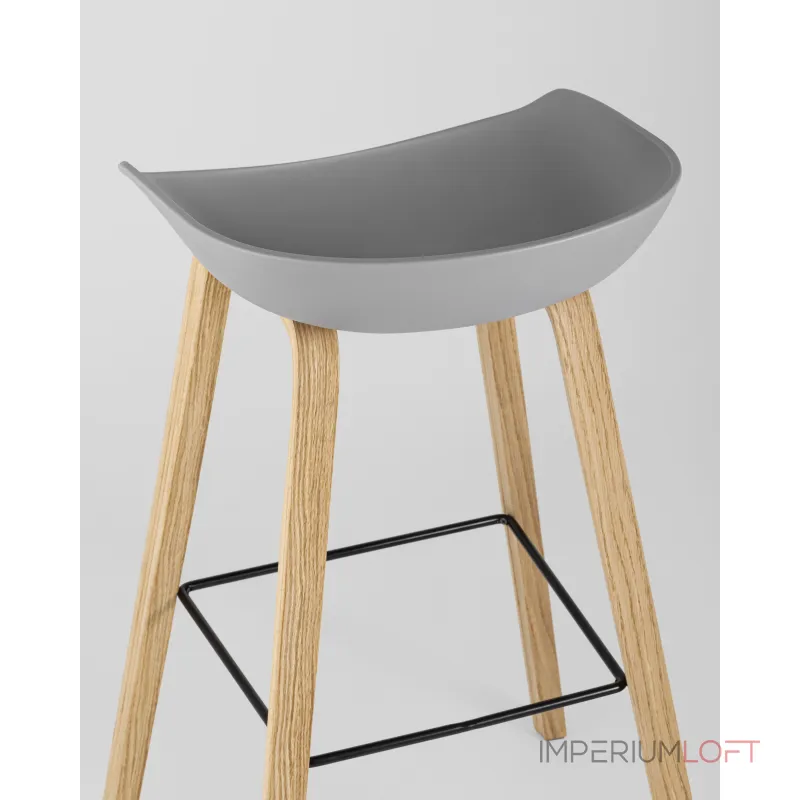 Стул барный LIBRA СЕРЫЙ 2 шт Stool Group УТ000038345 Стул барный LIBRA СЕРЫЙ 2 шт Stool Group УТ000038345