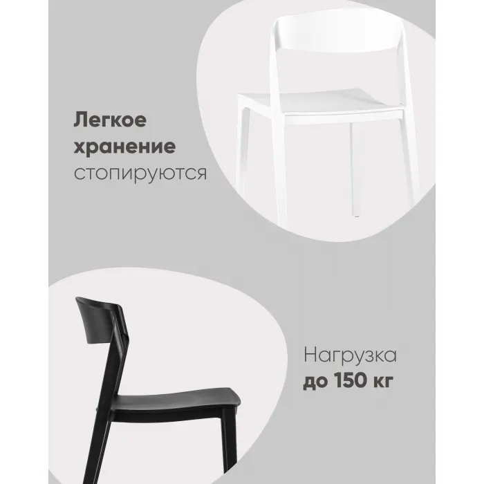 Стул Moris пластик серо-зеленый Stool Group УТ000039253 от ImperiumLoft
