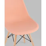 Стул Eames Style DSW персиковый x4 (разборный каркас) Stool Group УТ000039377 от ImperiumLoft