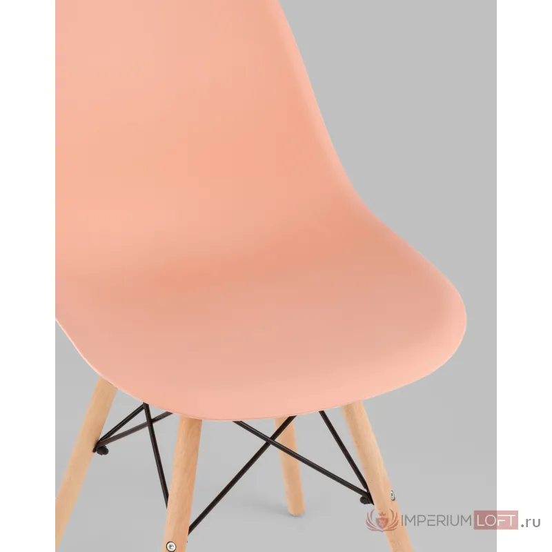 Стул Eames Style DSW персиковый x4 (разборный каркас) Stool Group УТ000039377 от ImperiumLoft