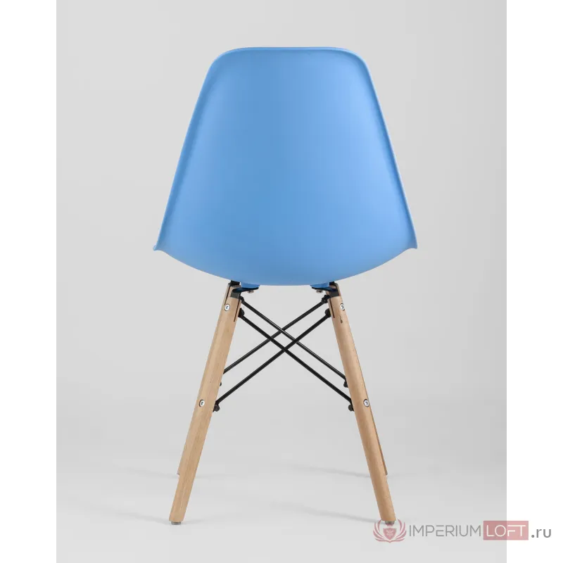 Стул Eames Style DSW голубой x4 (разборный каркас) Stool Group УТ000037603 от ImperiumLoft