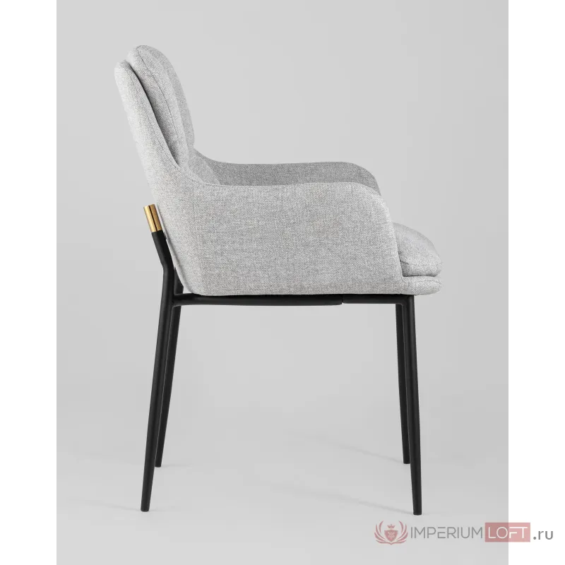 Кресло Саманта рогожка светло-серый 2 шт. Stool Group УТ000037197 от ImperiumLoft