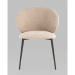 Стул Блейз букле капучино каркас серо-коричневый Stool Group УТ000039642