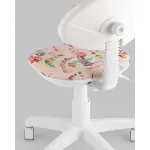 Кресло компьютерное детское УМКА Princesski пластик белый Stool Group УТ000038772 от ImperiumLoft
