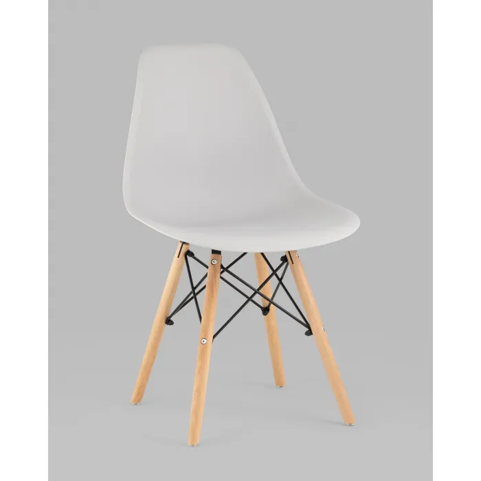 Стул Eames Style DSW светло-серый (разборный каркас) Stool Group УТ000037594 от ImperiumLoft