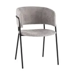 Кресло Нэлли New, букле светло-серый Stool Group УТ000039411