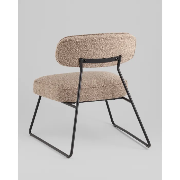 Кресло лаунж Kate бежевый Stool Group УТ000039358 от ImperiumLoft
