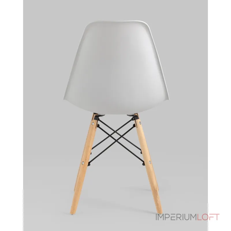 Стул Eames Style DSW светло-серый (разборный каркас) Stool Group УТ000037594
