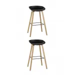 Стул барный LIBRA ЧЕРНЫЙ 2 шт Stool Group УТ000038343