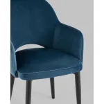 Стул Венера велюр сине-зеленый 2 шт Stool Group УТ000038667