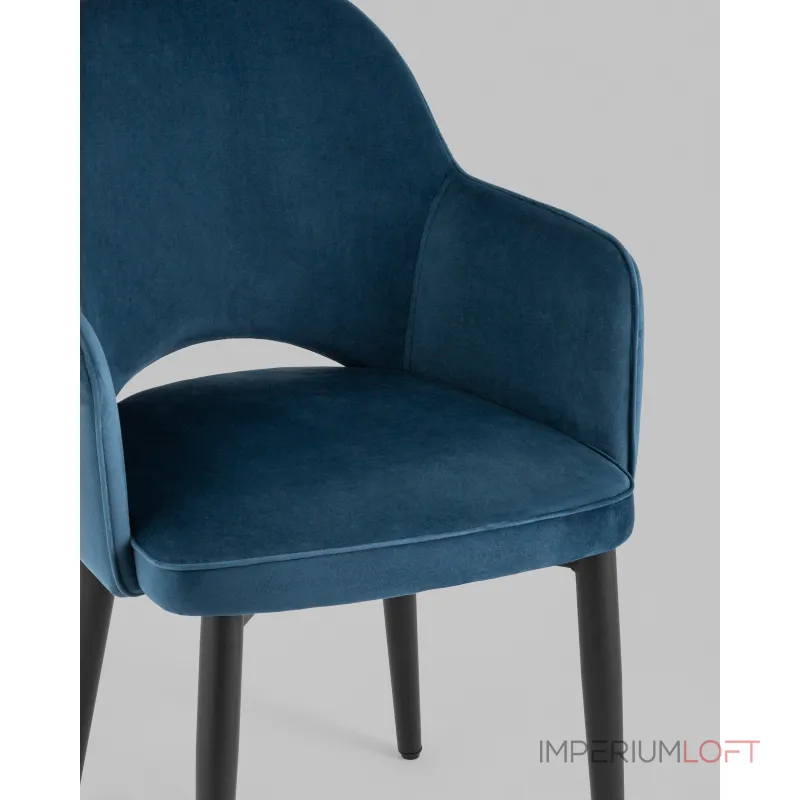 Стул Венера велюр сине-зеленый 2 шт Stool Group УТ000038667