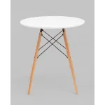Стол круглый Eames DSW NEW D70 белый Stool Group УТ000038929