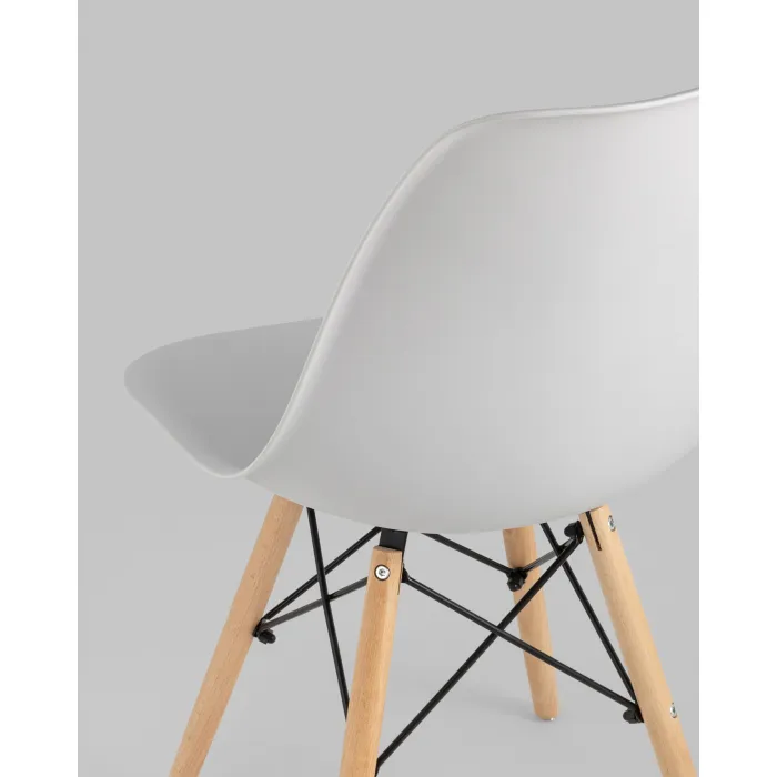 Стул Eames Style DSW светло-серый (разборный каркас) Stool Group УТ000037594 от ImperiumLoft