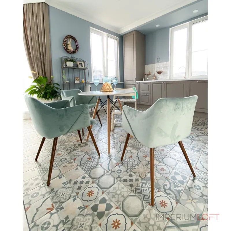 Стол круглый Eames DSW NEW D70 белый Stool Group УТ000038929 Стол круглый Eames DSW NEW D70 белый Stool Group УТ000038929