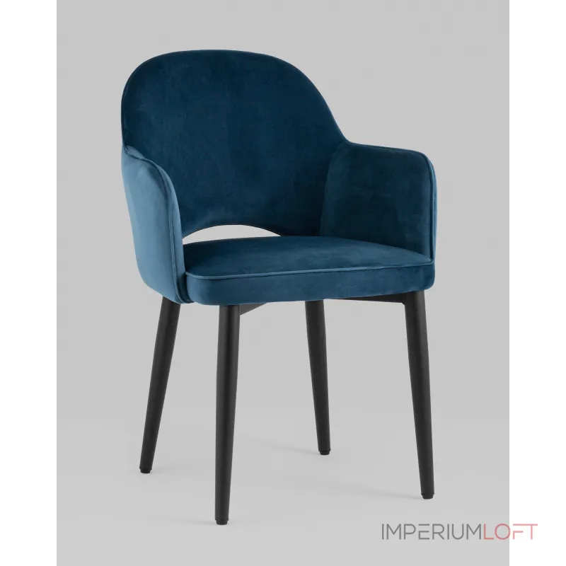 Стул Венера велюр сине-зеленый 2 шт Stool Group УТ000038667