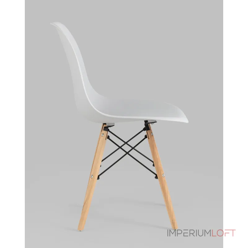 Стул Eames Style DSW светло-серый (разборный каркас) Stool Group УТ000037594
