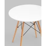 Стол круглый Eames DSW NEW D70 белый Stool Group УТ000038929