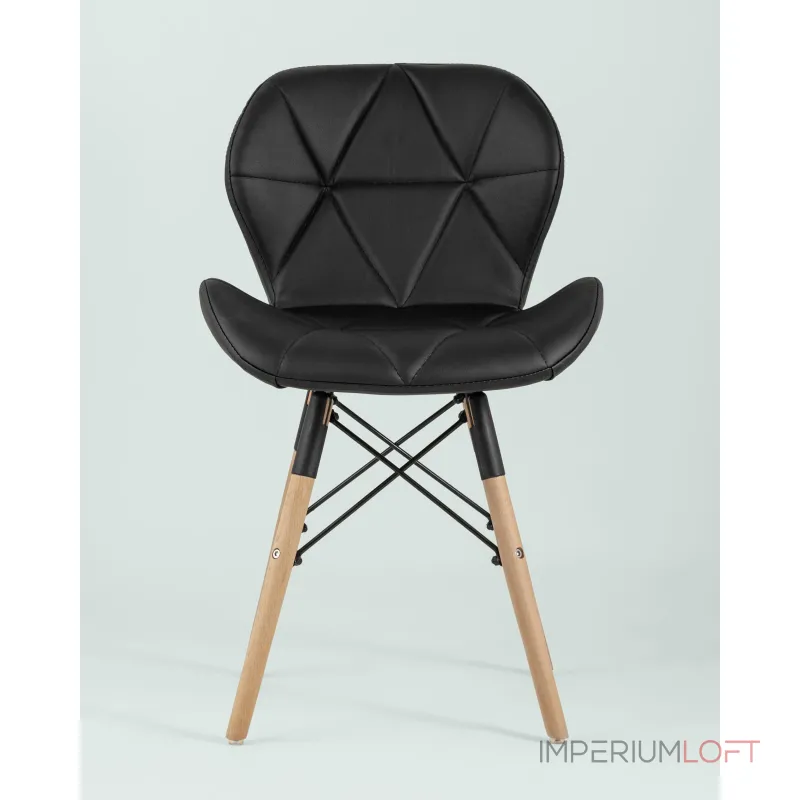 Стул Бон экокожа черный 4 шт. Stool Group УТ000035727 от ImperiumLoft Стул Бон экокожа черный 4 шт. Stool Group УТ000035727 от ImperiumLoft