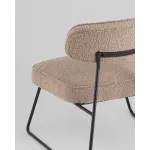 Кресло лаунж Kate бежевый Stool Group УТ000039358 от ImperiumLoft