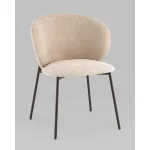 Стул Блейз букле капучино каркас серо-коричневый Stool Group УТ000039642