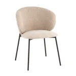 Стул Блейз букле капучино каркас серо-коричневый Stool Group УТ000039642