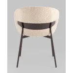 Стул Блейз букле капучино каркас серо-коричневый Stool Group УТ000039642