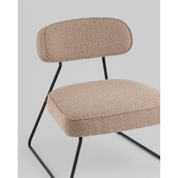 Кресло лаунж Kate бежевый Stool Group УТ000039358 от ImperiumLoft