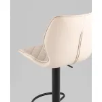 Стул барный Dome экокожа светло-серый Stool Group УТ000039362 от ImperiumLoft