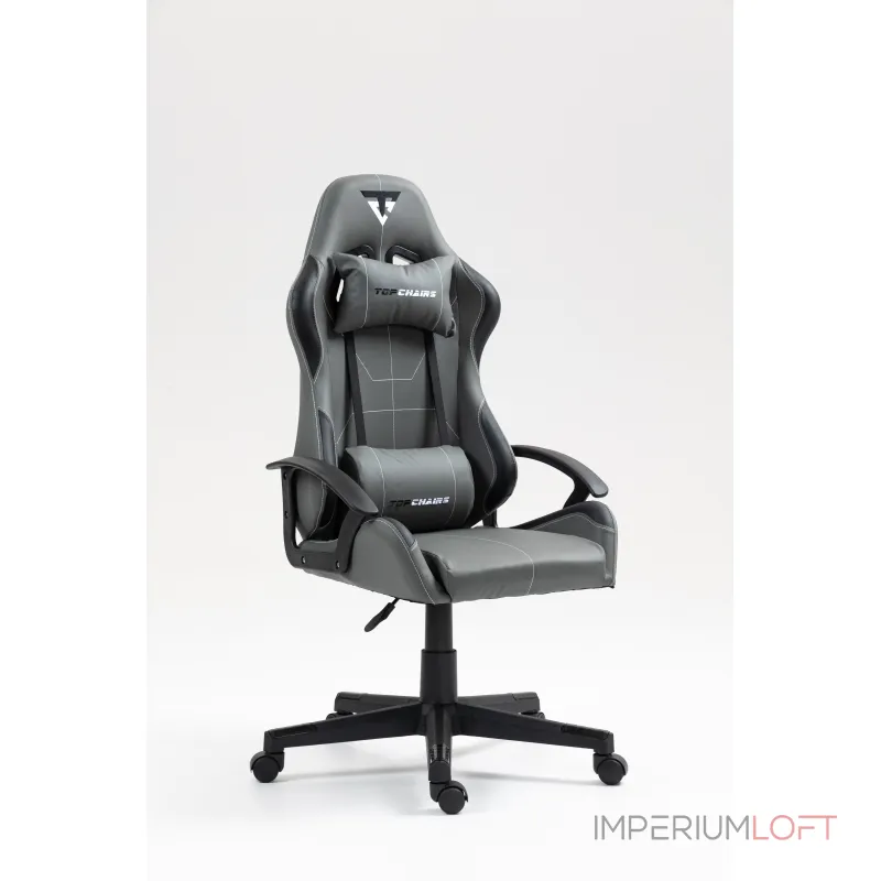 Кресло спортивное Wyvern серо-черный Stool Group УТ000039485