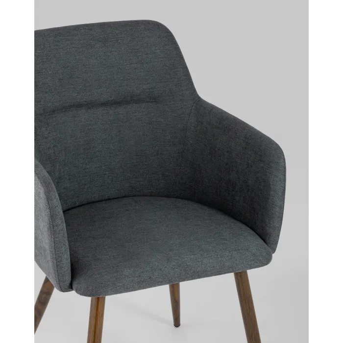 Стул Кинг серый 2 шт Stool Group УТ000037430 от ImperiumLoft