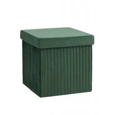 Пуф складной с ящиком Store Square зеленый Stool Group УТ000038971