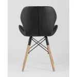 Стул Бон экокожа черный 4 шт. Stool Group УТ000035727 от ImperiumLoft