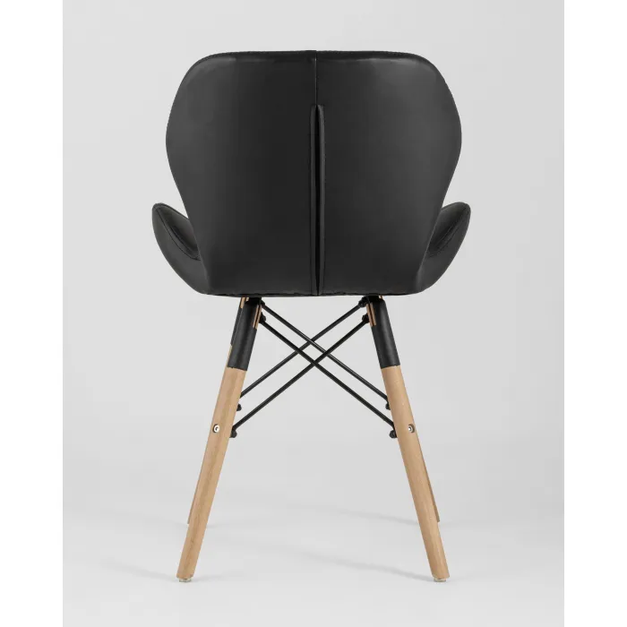 Стул Бон экокожа черный 4 шт. Stool Group УТ000035727 от ImperiumLoft