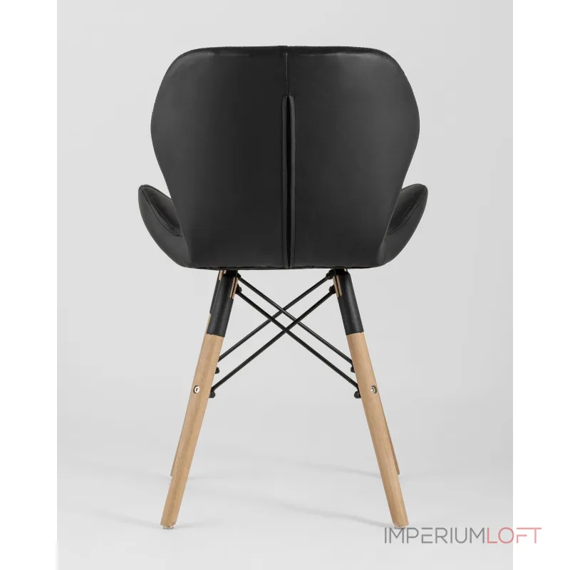 Стул Бон экокожа черный 4 шт. Stool Group УТ000035727 от ImperiumLoft Стул Бон экокожа черный 4 шт. Stool Group УТ000035727 от ImperiumLoft