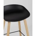 Стул барный LIBRA ЧЕРНЫЙ 2 шт Stool Group УТ000038343