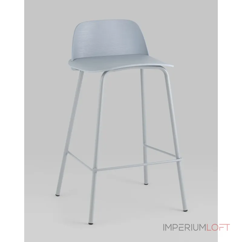 Стул полубарный Mist серо-голубой 4 шт Stool Group УТ000038442 от ImperiumLoft Стул полубарный Mist серо-голубой 4 шт Stool Group УТ000038442 от ImperiumLoft