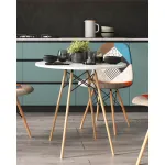 Стол круглый Eames DSW NEW D70 белый Stool Group УТ000038929