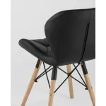 Стул Бон экокожа черный 4 шт. Stool Group УТ000035727 от ImperiumLoft
