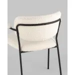 Стул Кэрол букле белый Stool Group УТ000038526 от ImperiumLoft