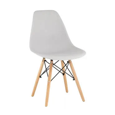Стул Eames Style DSW светло-серый (разборный каркас) Stool Group УТ000037594