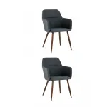 Стул Кинг серый 2 шт Stool Group УТ000037430 от ImperiumLoft