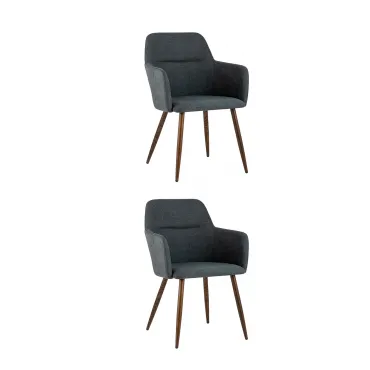 Стул Кинг серый 2 шт Stool Group УТ000037430
